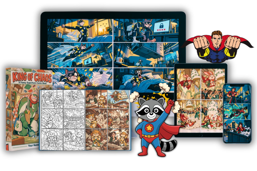 Hero Comic Prompt Studio building a superhero comic